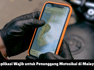 5 Aplikasi Wajib untuk Penunggang Motosikal di Malaysia
