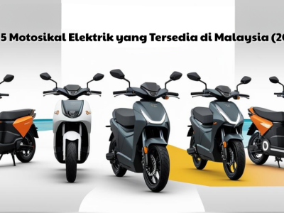 Top 5 Motosikal Elektrik yang Tersedia di Malaysia (2025)